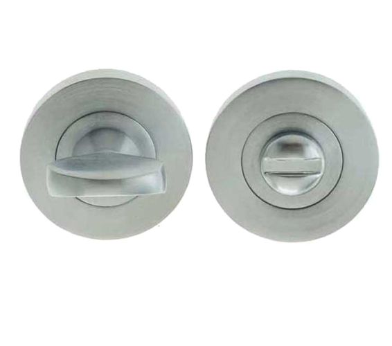 Bathroom Turn & Release (35mm x 8mm), Satin Chrome