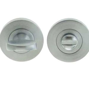 Bathroom Turn & Release (35mm x 8mm), Satin Chrome