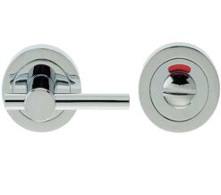 Easy Bathroom Turn & Release With Indicator (50mm x 10mm), Polished Chrome