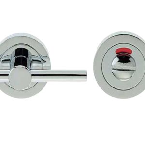 Easy Bathroom Turn & Release With Indicator (50mm x 10mm), Polished Chrome
