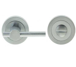 Easy Bathroom Turn & Release (50mm x 10mm), Satin Chrome