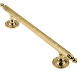 Regent Pull Handle (300mm c/c), Polished Brass