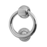 Ring Door Knocker (105mm Diameter), Polished Chrome