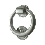 Ring Door Knocker (105mm Diameter), Satin Chrome