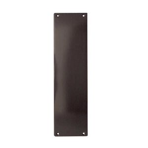 Raised Plain Fingerplate (305mm x 75mm), Dark Bronze