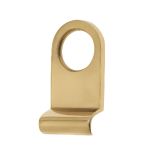 Plain Cylinder Pull, Polished Brass