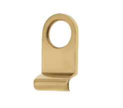 Plain Cylinder Pull, Polished Brass