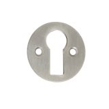 Standard Profile Round Escutcheon, Satin Nickel