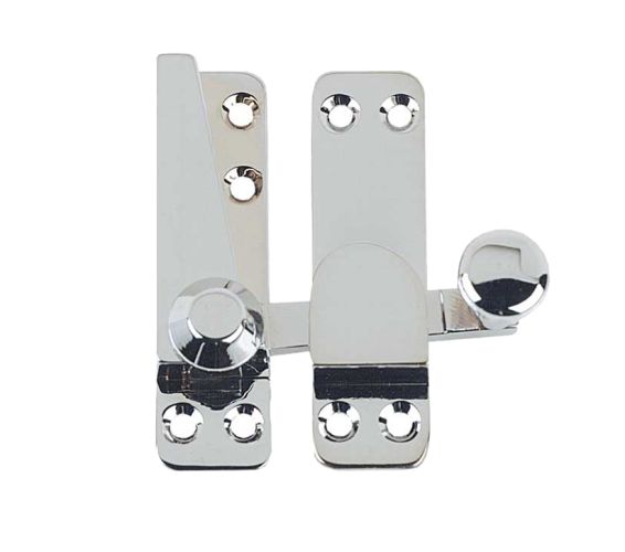 Heavy Quadrant Sash Window Fastener, Polished Chrome