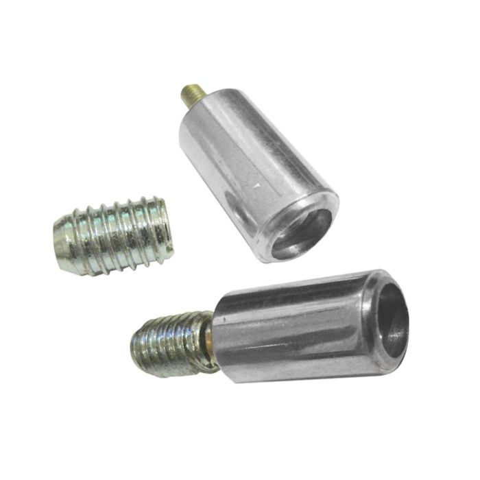 Locking Sash Window Stops, Polished Chrome