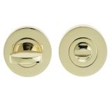 Bathroom Turn & Release (50mm x 10mm), PVD Stainless Brass
