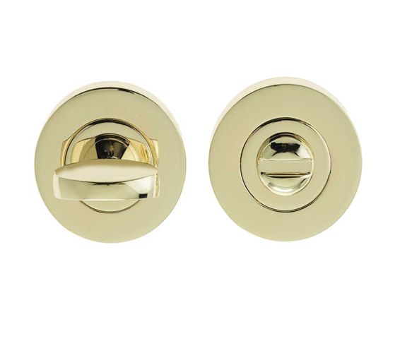 Bathroom Turn & Release (50mm x 10mm), PVD Stainless Brass