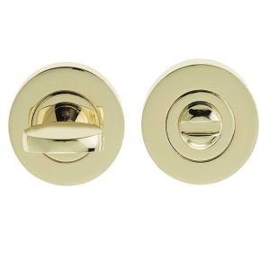 Bathroom Turn & Release (50mm x 10mm), PVD Stainless Brass