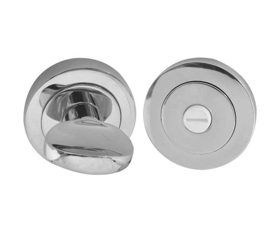 Bathroom Turn & Release (50mm x 10mm), Polished Chrome
