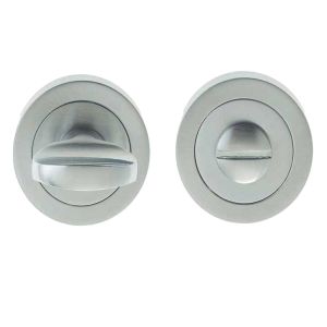 Bathroom Turn & Release – 50mm x 10mm – Satin Chrome