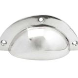 Drawer Pull (87mm x 37mm), Polished Chrome