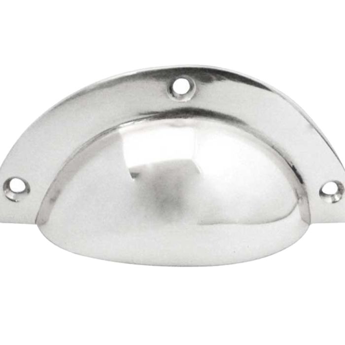 Drawer Pull (87mm x 37mm), Polished Chrome