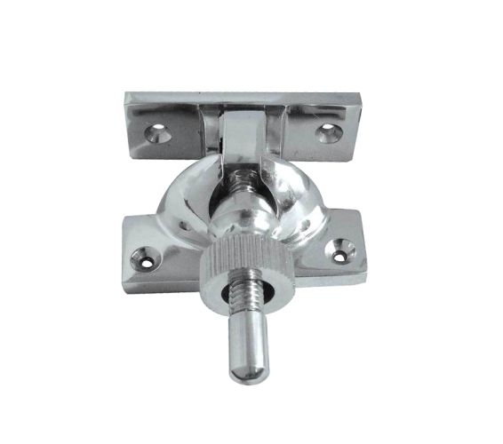 Heavy Brighton Sash Window Fastener, Polished Chrome