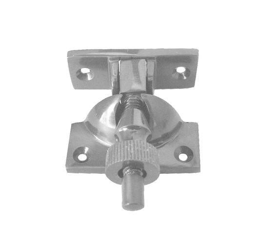 Heavy Brighton Sash Window Fastener, Satin Chrome