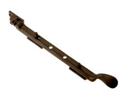 Heavy Casement Spoon End Window Stay (10"), Dark Bronze