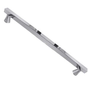 Kubus Pull Handle (300mm c/c), Polished Chrome