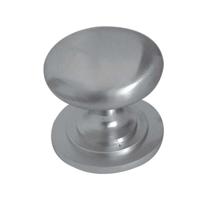 Cupboard Door Knobs (Various Sizes), Satin Chrome