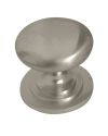 Cupboard Door Knobs (25mm, 32mm OR 38mm Diameter), Satin Nickel