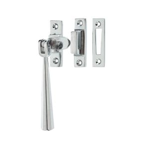 Julietta Casement Fastener, Polished Chrome