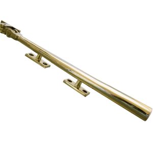 Julietta Casement Window Stay (10″), Polished Brass