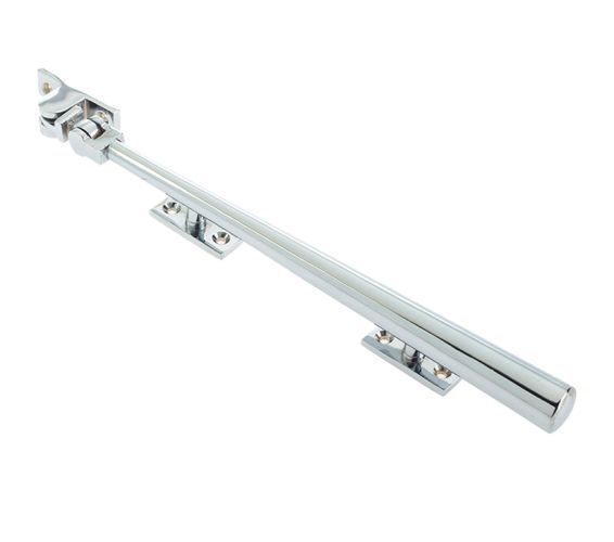 Julietta Casement Window Stay (10″), Polished Chrome