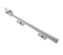 Julietta Casement Window Stay (10"), Satin Chrome