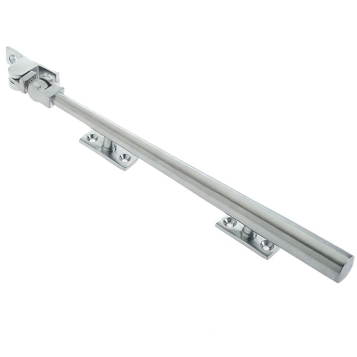 Julietta Casement Window Stay (10″), Satin Chrome