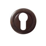 Euro Profile Escutcheons, Dark Bronze Finish