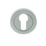Euro Profile Escutcheon, Satin Chrome