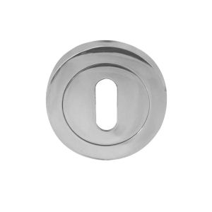 Standard Profile Escutcheon, Polished Chrome