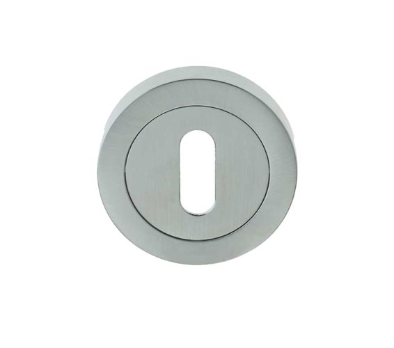 Standard Profile Escutcheon, Satin Chrome