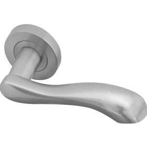 Gamma Door Handles On Round Rose