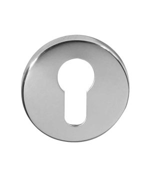 Euro Profile Escutcheon, Satin Chrome
