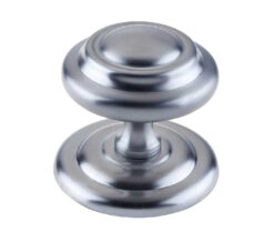 Sloane Centre Door Knob (102mm Diameter), Satin Chrome