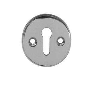 Standard Profile Escutcheon (40mm Diameter), Polished Chrome