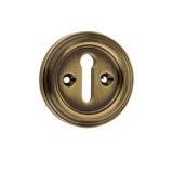 Parisian Standard Profile Escutcheon, Antique Bronze