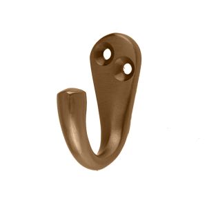 Robe Hook (44mm x 36mm), Antique Brass