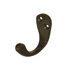 Robe Hook (44mm x 36mm), Dark Bronze