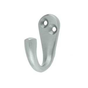 Robe Hook (44mm x 36mm), Satin Chrome