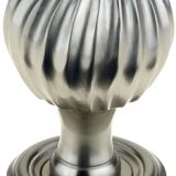 Parisian Clarisse Mortice Door Knob, Satin Nickel (sold in pairs)