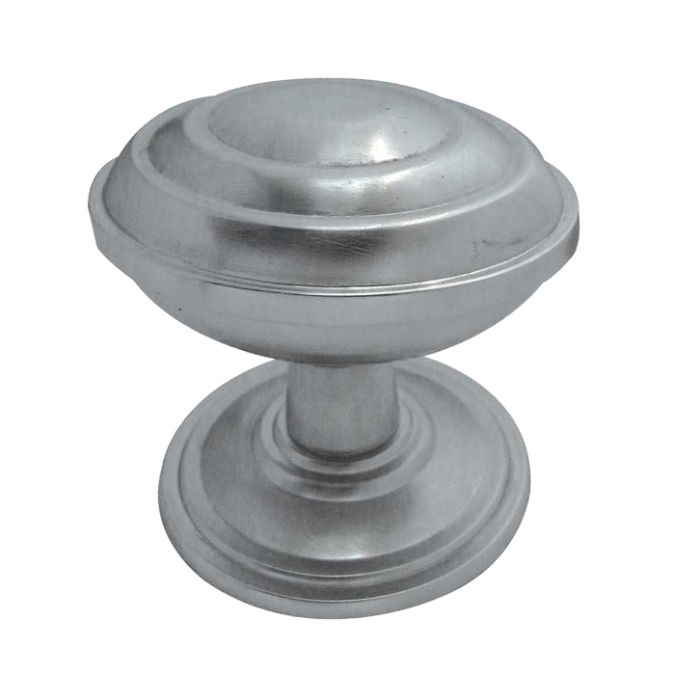 Ronson Mortice Door Knob, Satin Nickel (sold in pairs)