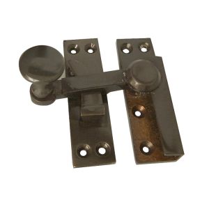 Quadrant Sash Window Fastener, Dark Bronze