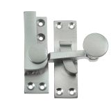 Quadrant Sash Window Fastener, Satin Chrome