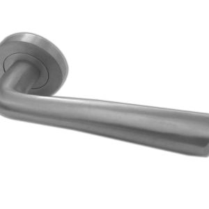 Opal Door Handles On Round Rose