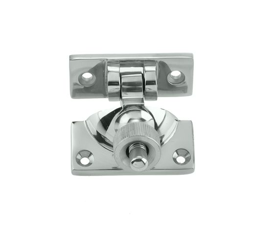 Brighton Sash Window Fastener, Polished Chrome